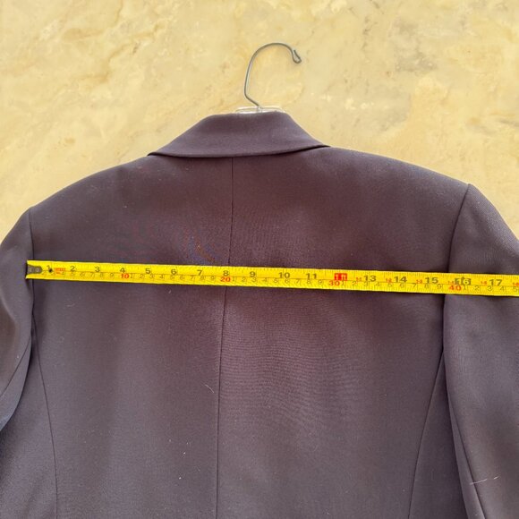 Talbots Tailored Classic Slate Blue Jacket Blazer 10 Petite - Picture 8 of 8